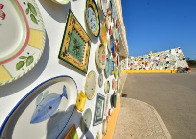 Teller-Verkauf auf portugiesisch (bei Sagres, Algarve)