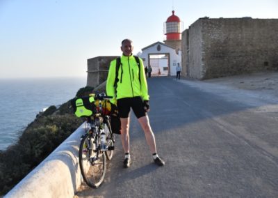 Portugal, Cabo de Sao Vicente - Ein weißer Hai aus Düsseldorf startet zu seiner Trans-Europa-Tour