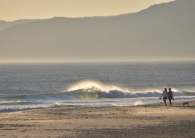 Spanien, Tarifa, letzte Mohikaner am AtlantikstrandJPG